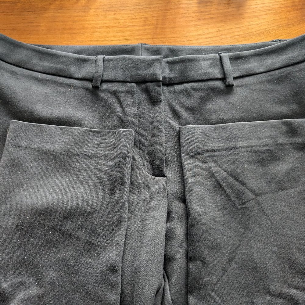 NWT Lands End Womens Black Pants 14P